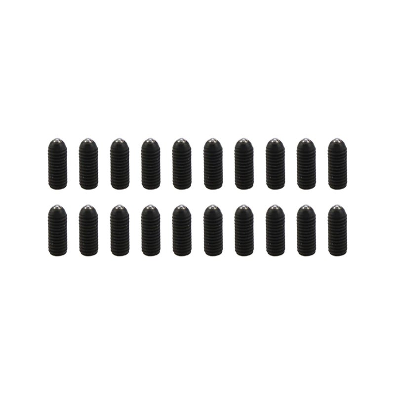Sscon 20Pcs M3*8mm Carbon Steel Hexagon Socket Black Spring Plungers Ball Plungers Ball Screws - Image 1